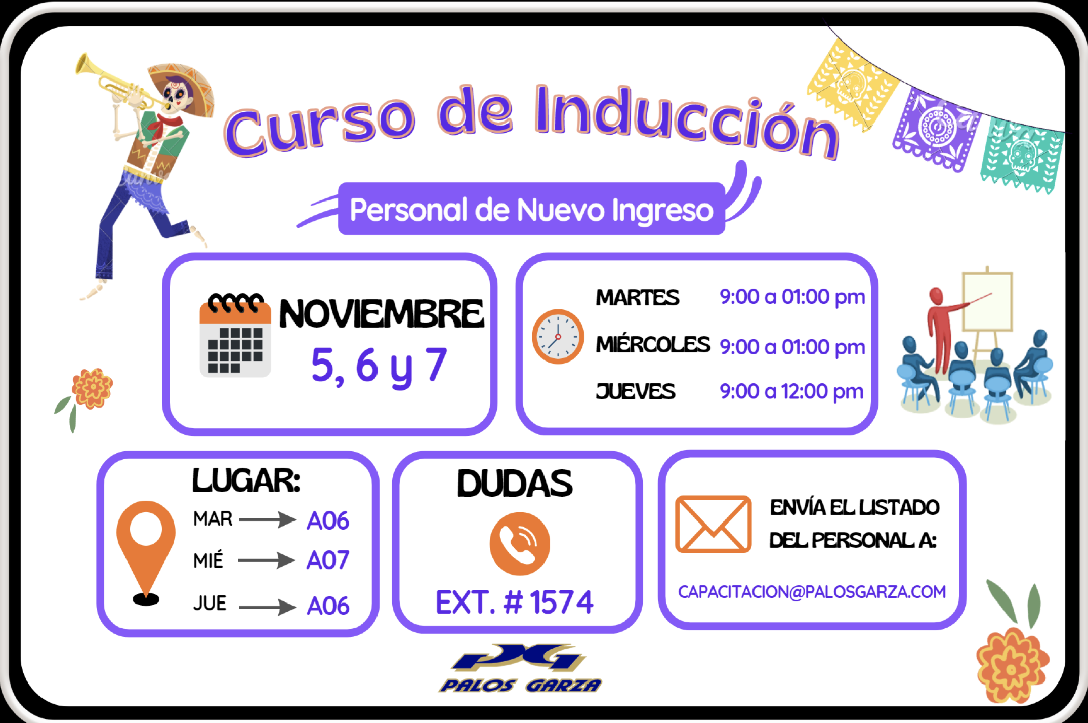 Curso de inducción Noviembre 2024.
